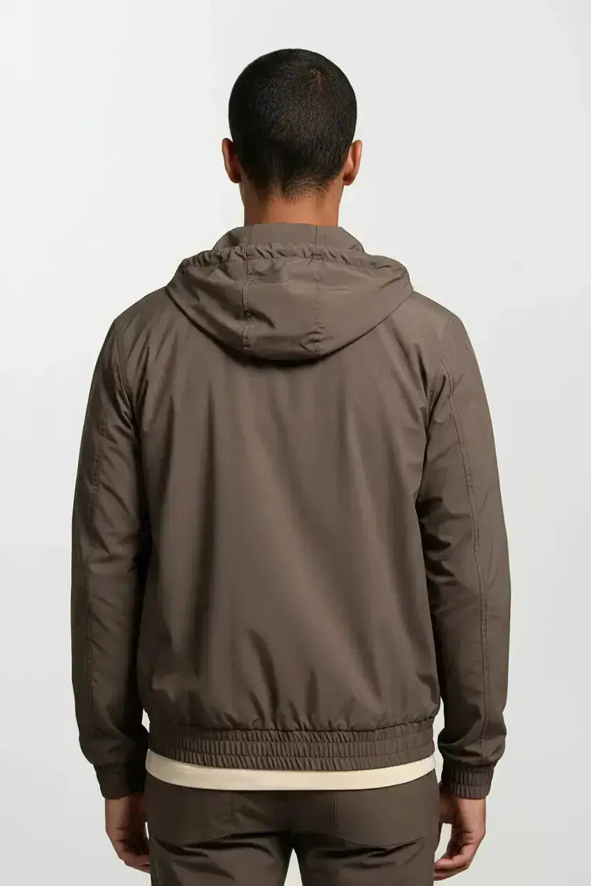 HOODED BROWN TECH