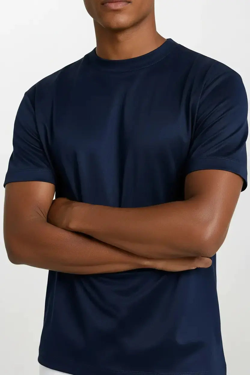 NAVY LUXE SHIRT